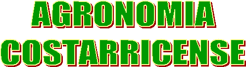 AGRONOMIA
COSTARRICENSE
